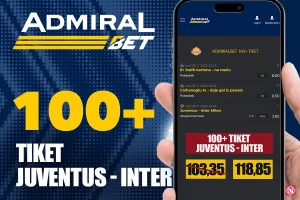 AdmiralBet 100+ specijal - Korneri, žuti kartoni i jedan penal za kvotu 118!